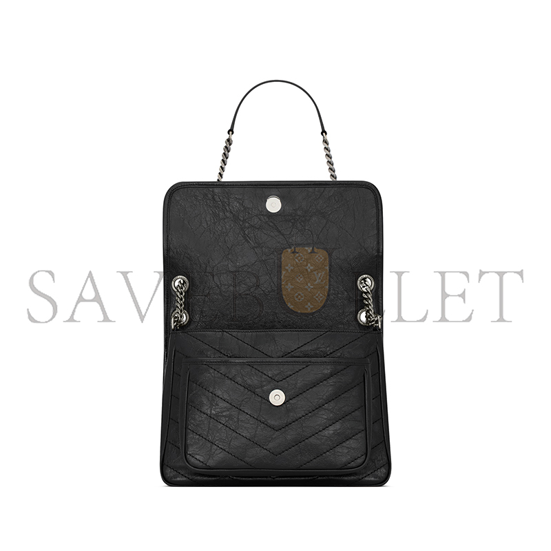 YSL NIKI MEDIUM IN VINTAGE LEATHER 6331840EN041000 (28*20*8.5cm) YSL NIKI MEDIUM IN VINTAGE LEATHER 6331840EN041000 (28*20*8.5cm)